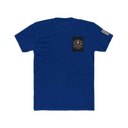 Saw Mill 309 Desoto MO Tee — Rustic Longhorn Logo Cotton T-Shirt