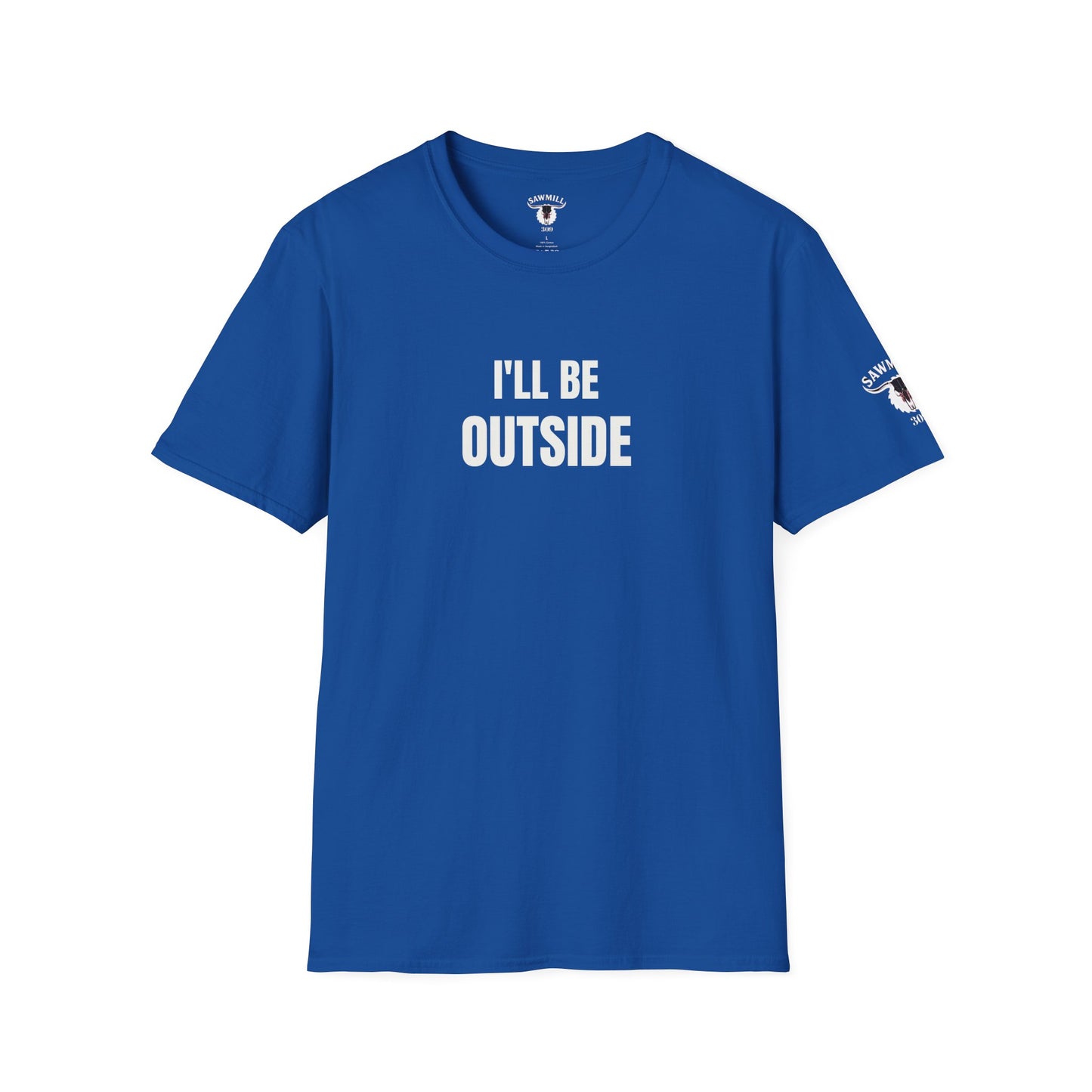 "I'll Be Outside" Tee