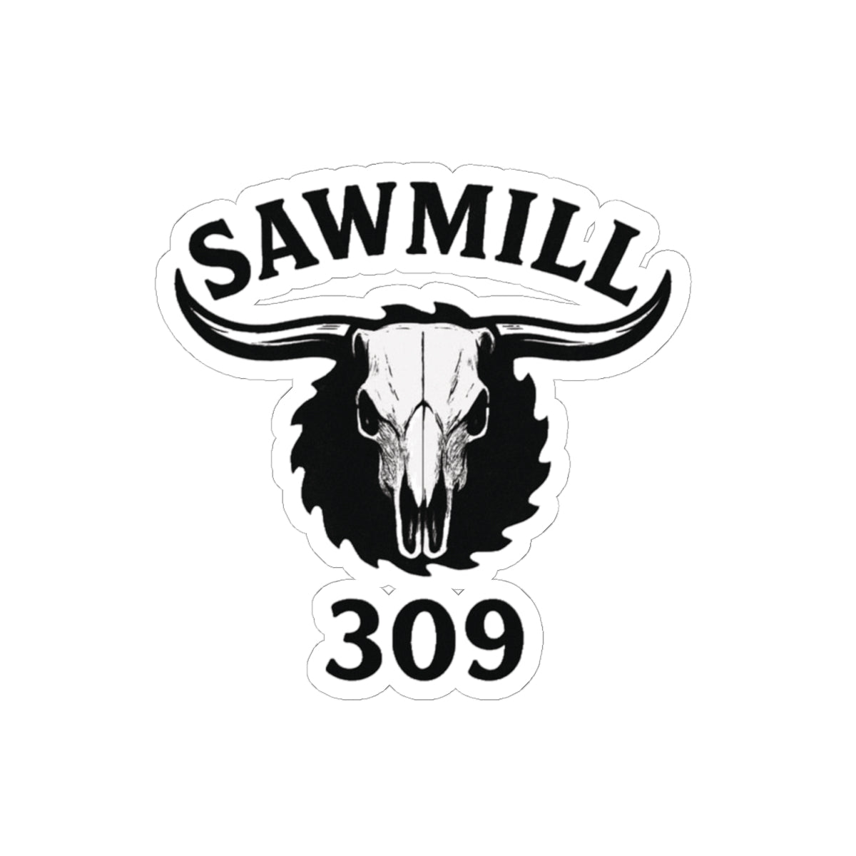 Sawmill 309 Logo Sticker