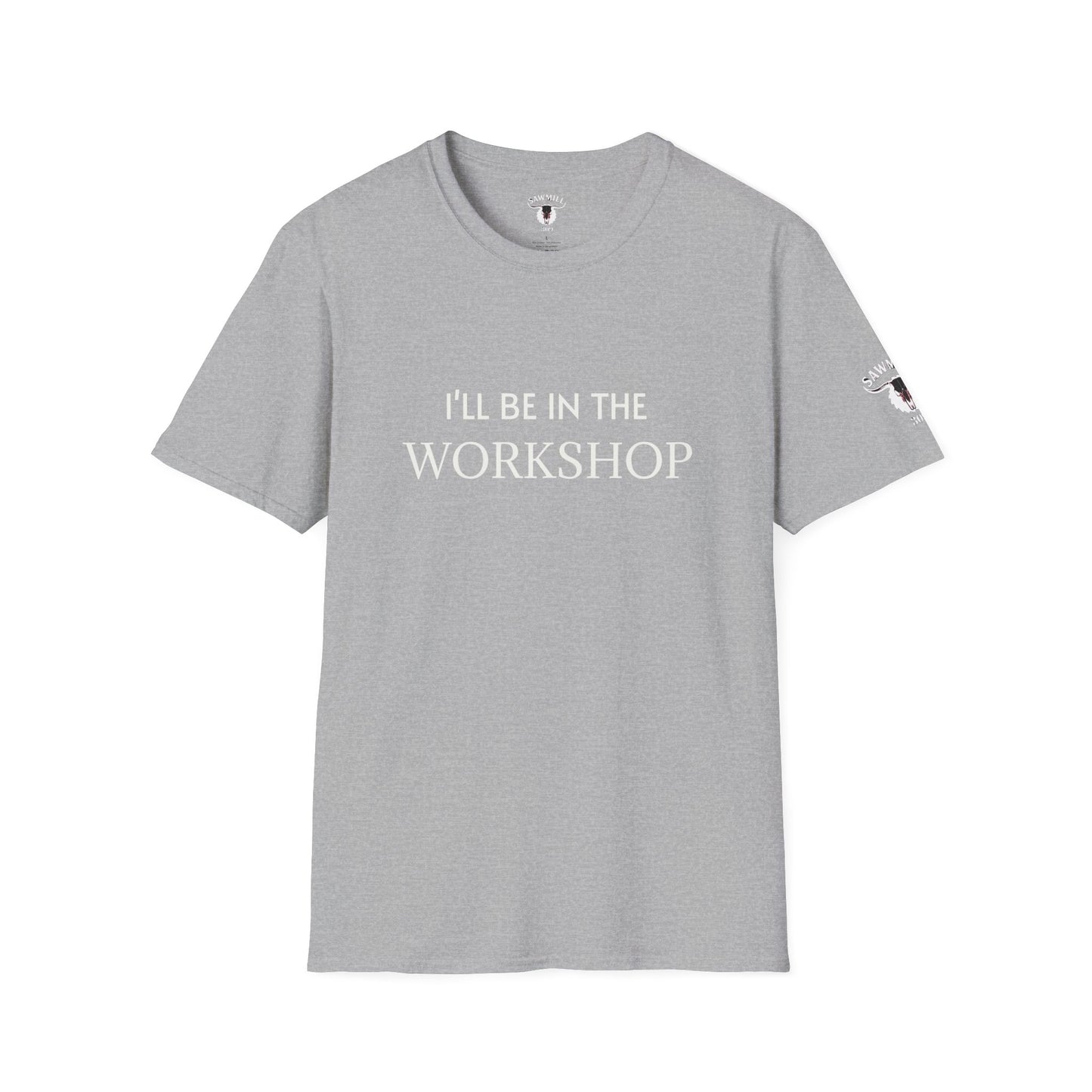 "I'll Be In The Workshop" Tee