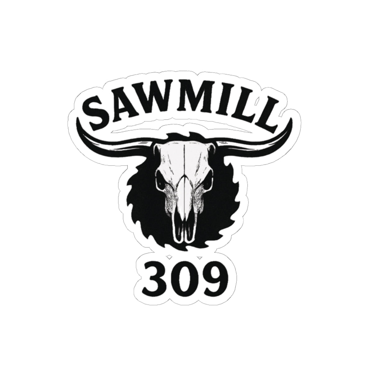 Sawmill 309 Logo Sticker