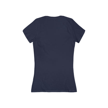 Ladies' Tee - Pendejos Unidos Deep V-Neck