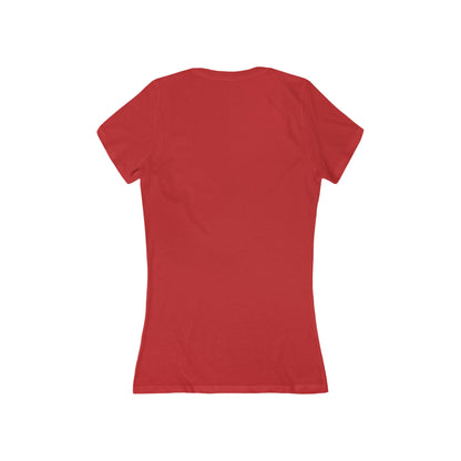 Ladies' Tee - Pendejos Unidos Deep V-Neck