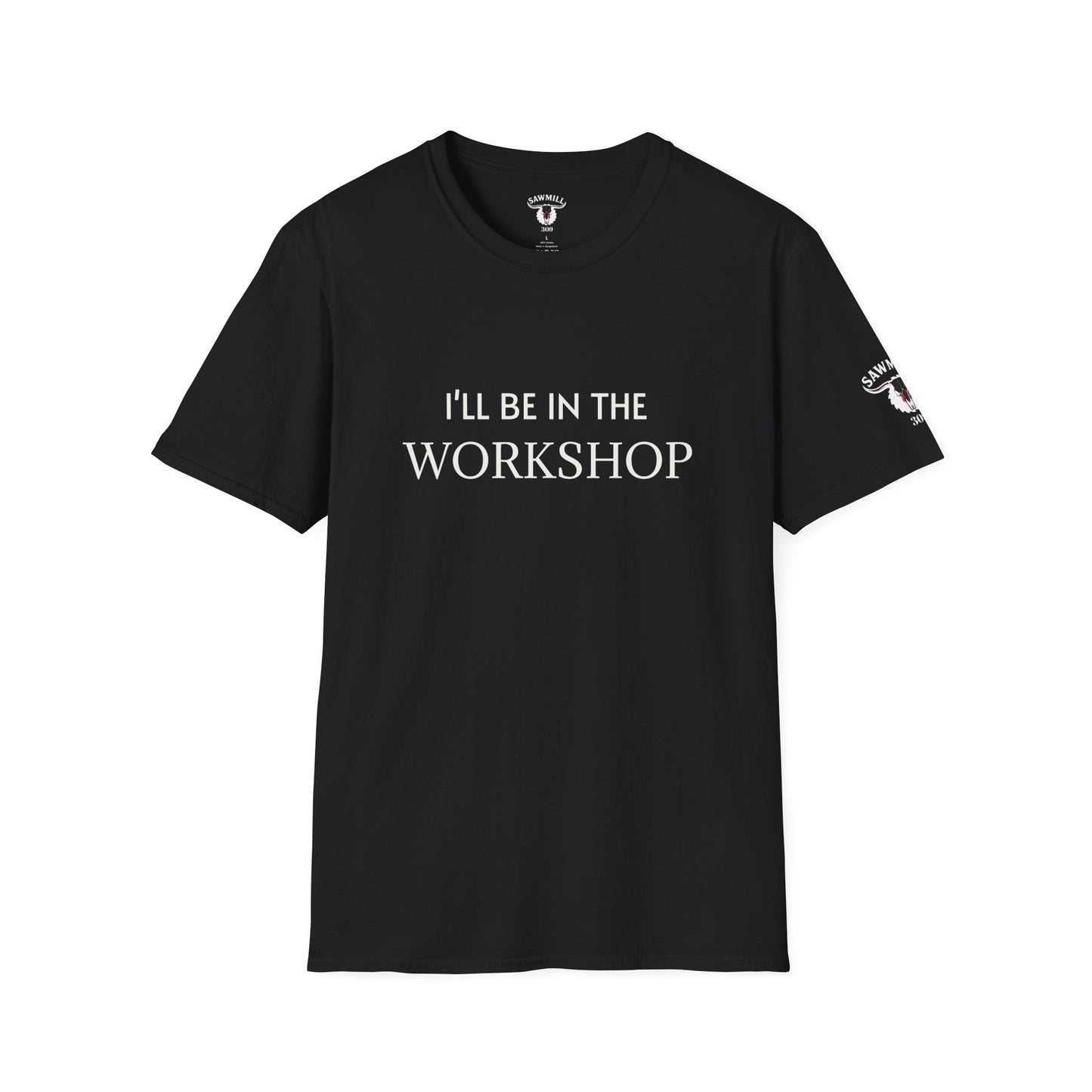 "I'll Be In The Workshop" Tee