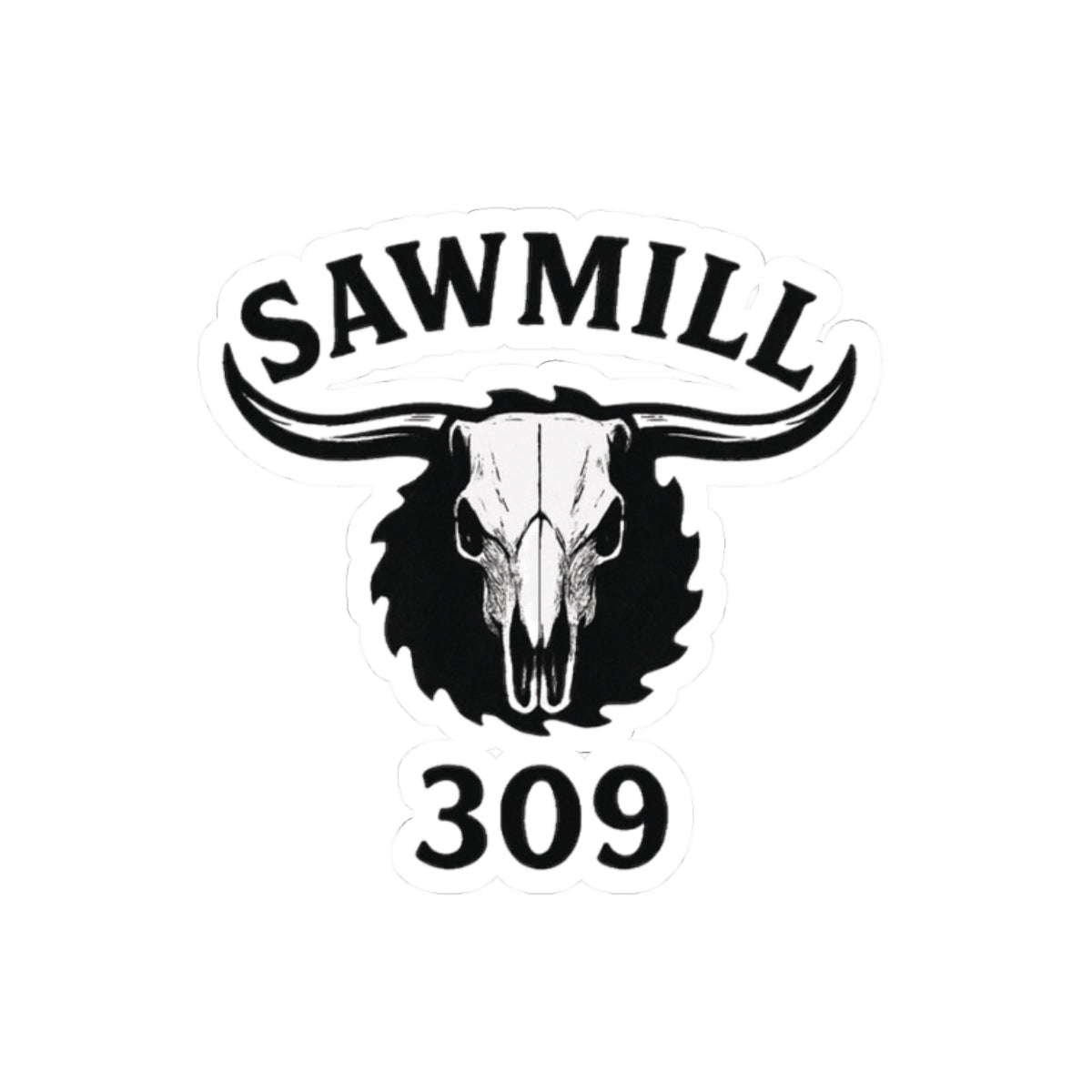 Sawmill 309 Logo Sticker