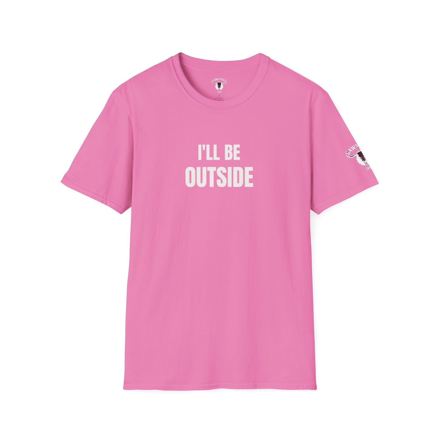 "I'll Be Outside" Tee